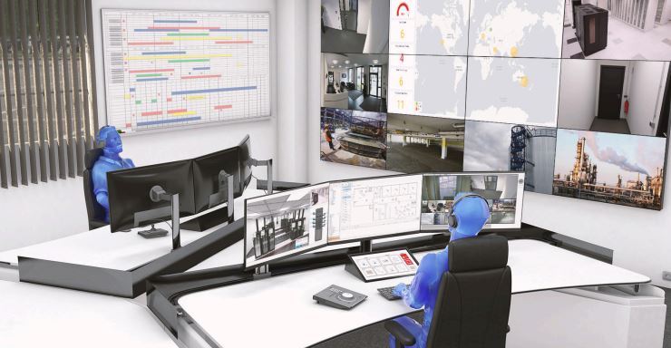 Efficiënte proces gestuurde Winguard alarmcentrale