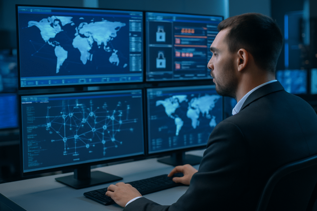 De wereld van beveiliging verandert in hoog tempo. Waar fysieke veiligheid jarenlang centraal stond, is digitale veiligheid inmiddels minstens zo belangrijk geworden. Meldkamers zijn uitgegroeid tot complexe digitale knooppunten, waarin IT en OT (Operational Technology) nauw met elkaar verweven zijn. Dat brengt kansen, maar ook kwetsbaarheden. Daarom onderzoekt MPL hoe we onze digitale weerbaarheid verder kunnen versterken met 24/7 monitoring via een extern Network Operations Center (NOC).